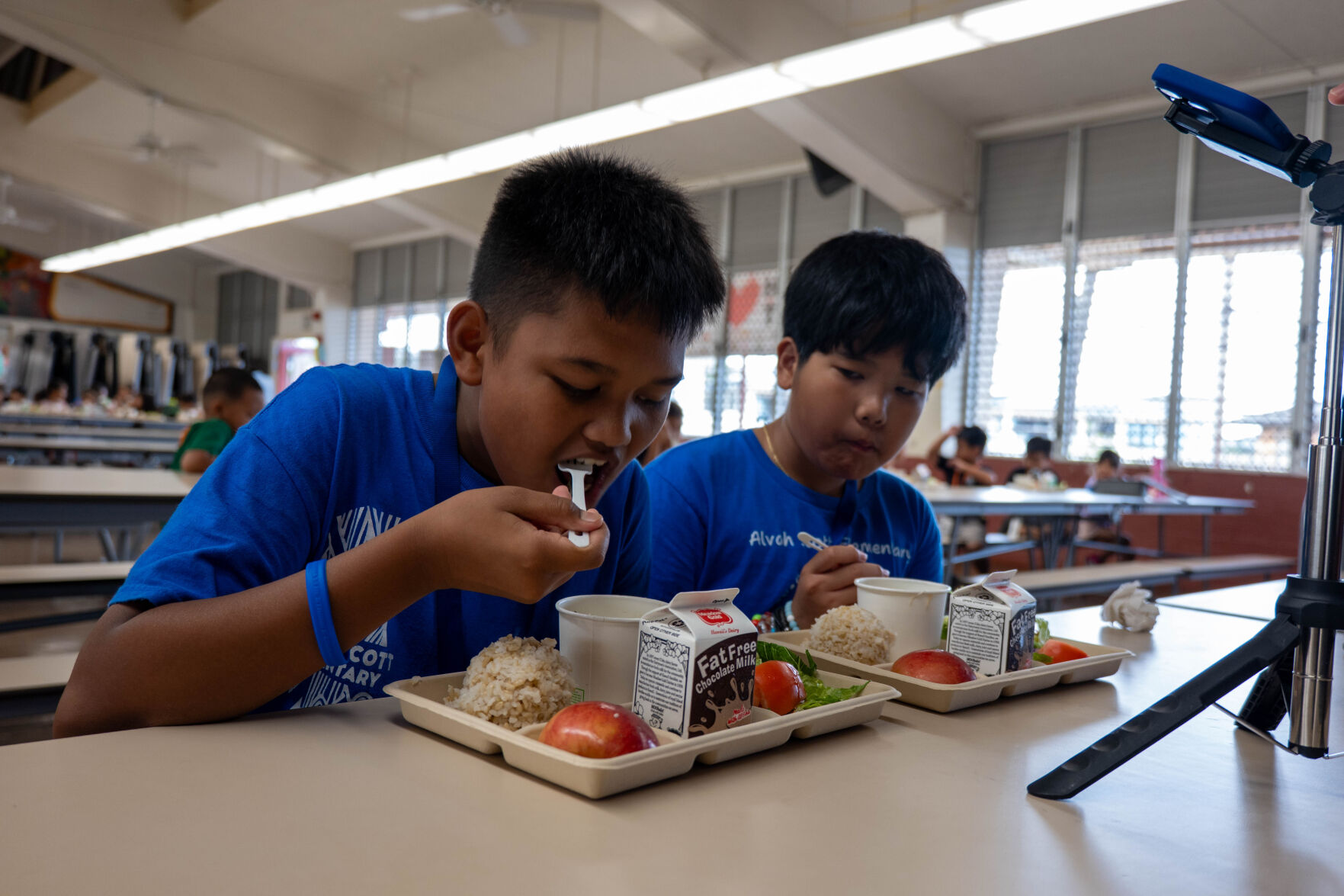 Chicken Papaya Soup served in HI school - 2